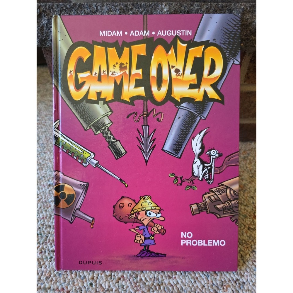 Game Over No Problemo Hardcover Midam Adam Augustin Dupuis Graphic Novel